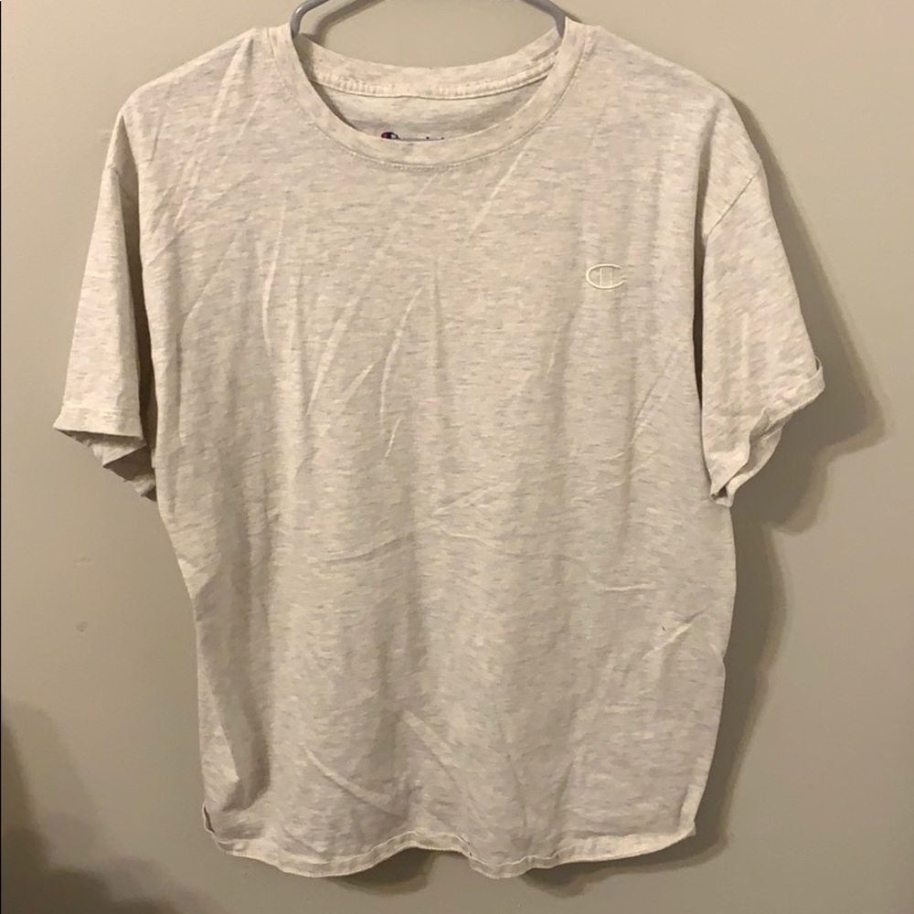 White champion shirt